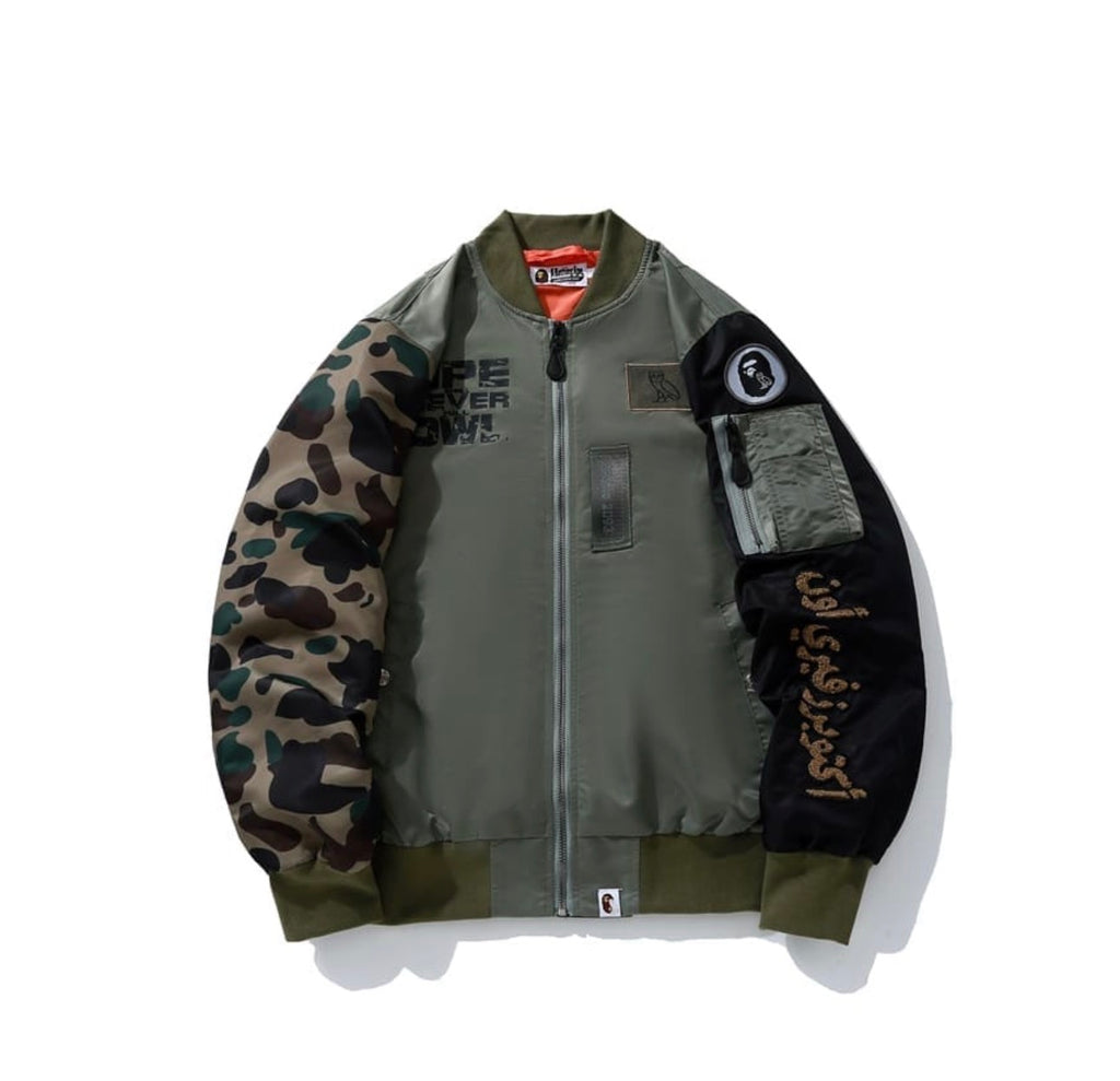 Ape X Ovo Camouflage Jacket