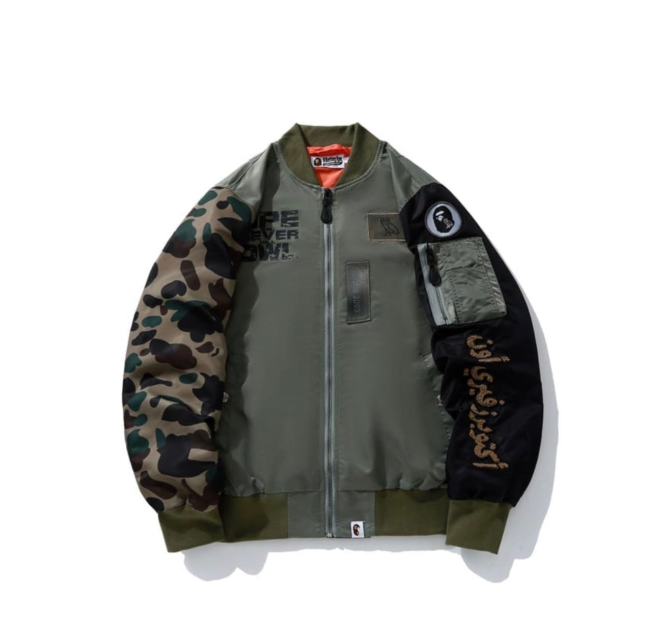 Ape X Ovo Camouflage Jacket