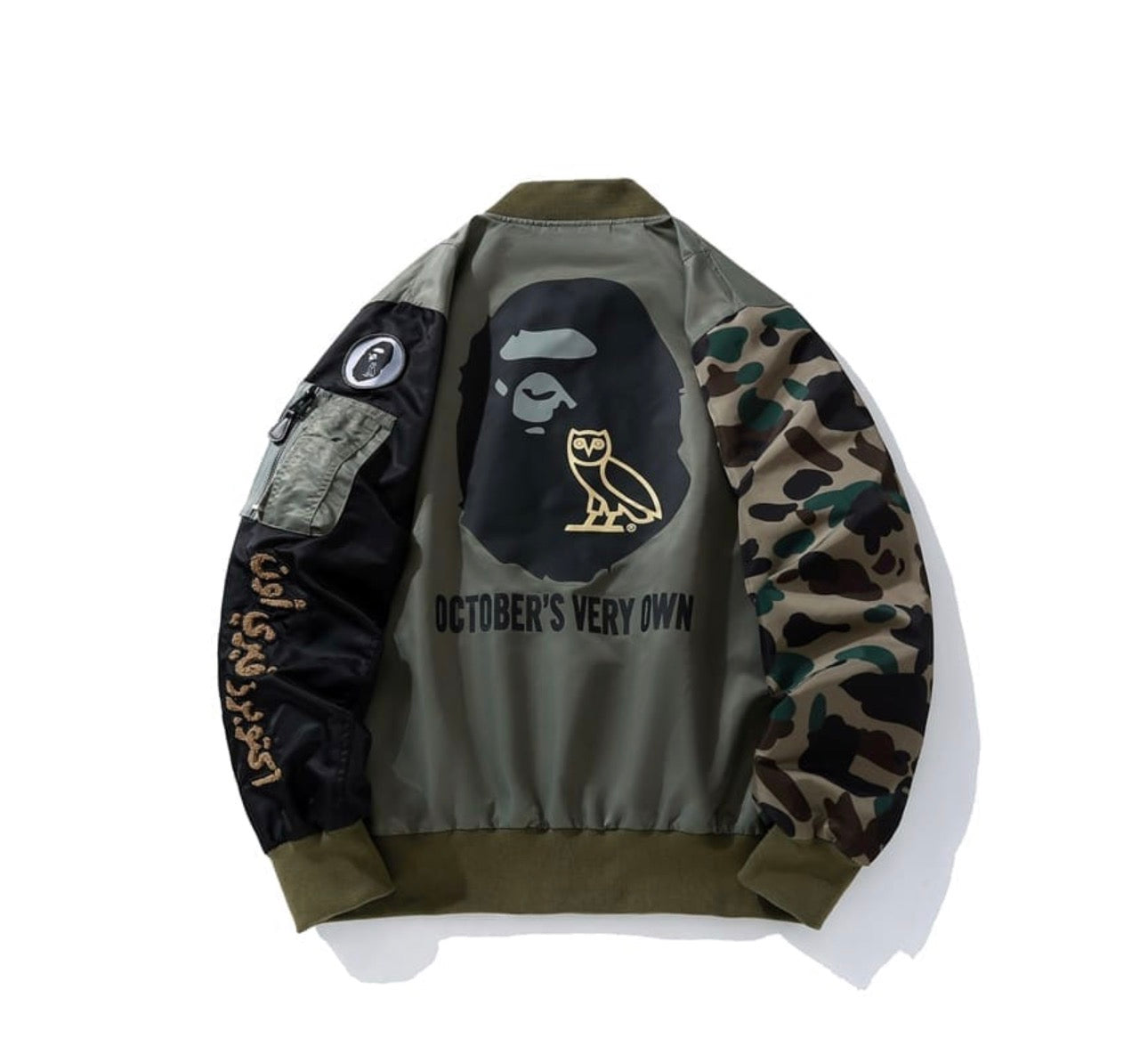 Ape X Ovo Camouflage Jacket